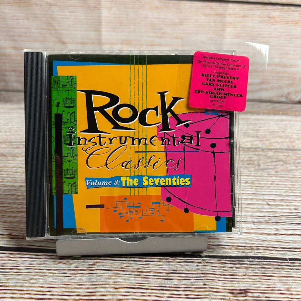 Rock Instrumental Classics Vol 3 The Seventies CD Rhino Records R2 1994